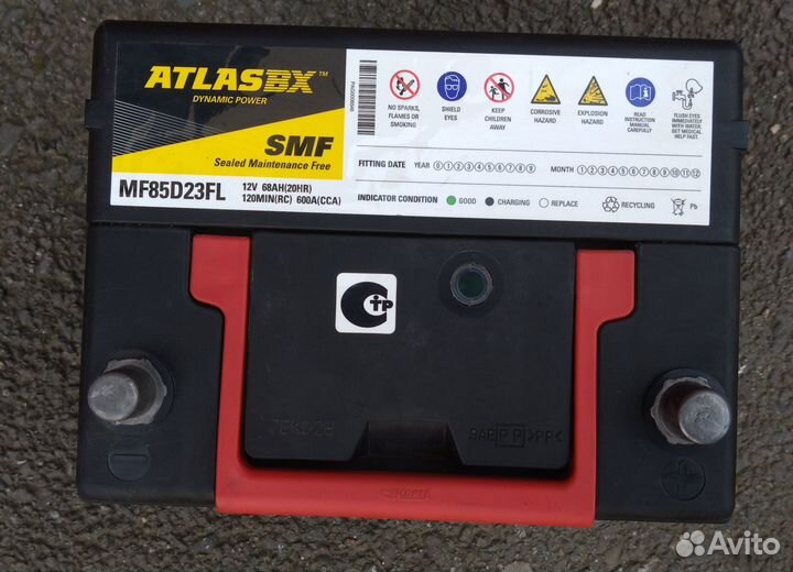 Аккумулятор Atlas BX MF85D23FL