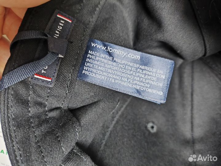 Кепка бейсболка Tommy Hilfiger черная