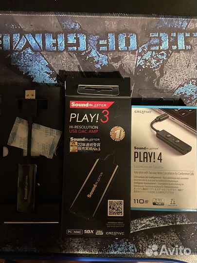 Creative sound blaster play 3 и play 4