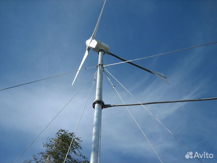 Ветрогенератор сетевой 1 кВт, 220В. Энергия ветра