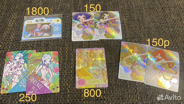 Карточки винкс