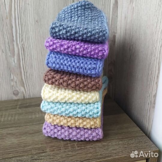 Повязка на голову вязаная