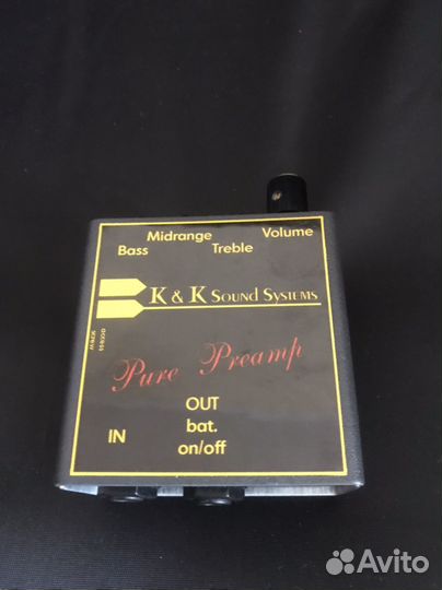 K&K Sound system pure preamp