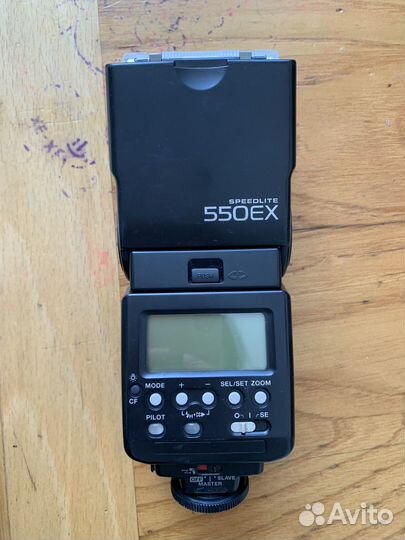 Вспышка canon speedlite 550 ex