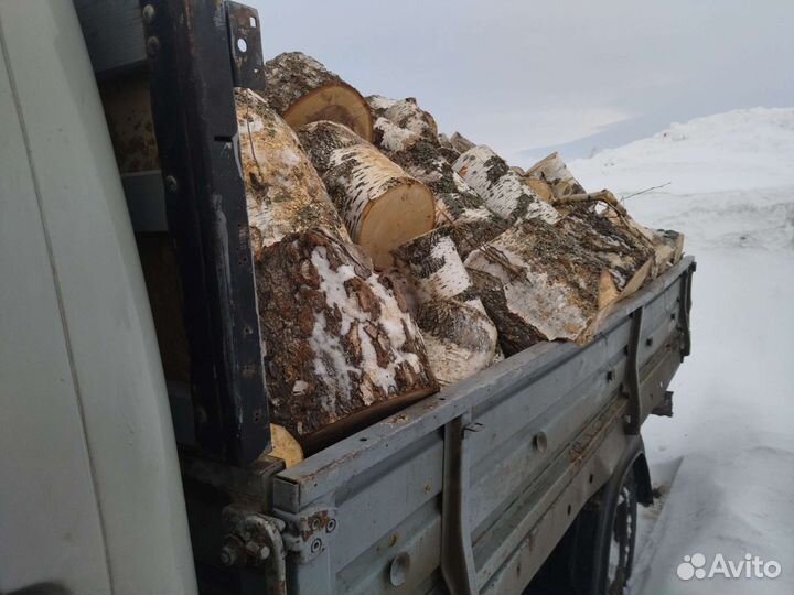 Дрова березовые колотые