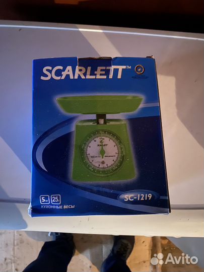 Весы механические Scarlett