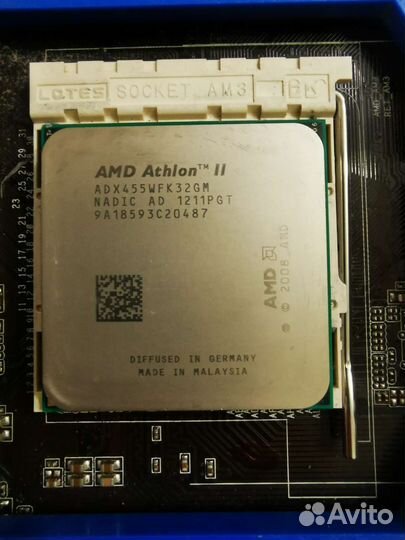 Процессор AMD athlon II X3 455 с кулером