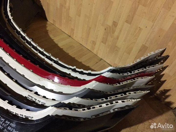 Бампер задний под парктроники Mercedes Benz W204