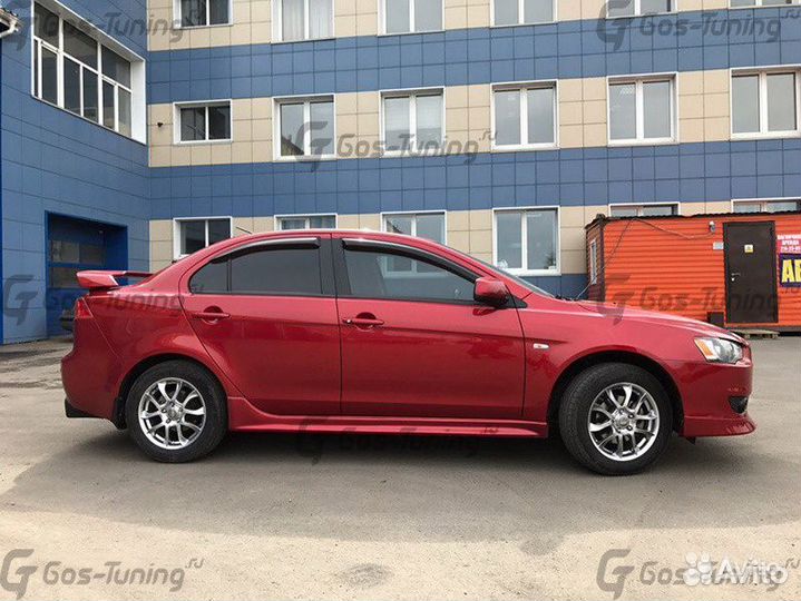 Тюнинг обвес штатный на Mitsubishi Lancer 10