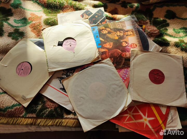 Пластинки виниловые СССР в ассортименте