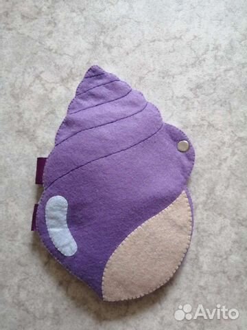 Развивающая книга из фетра 