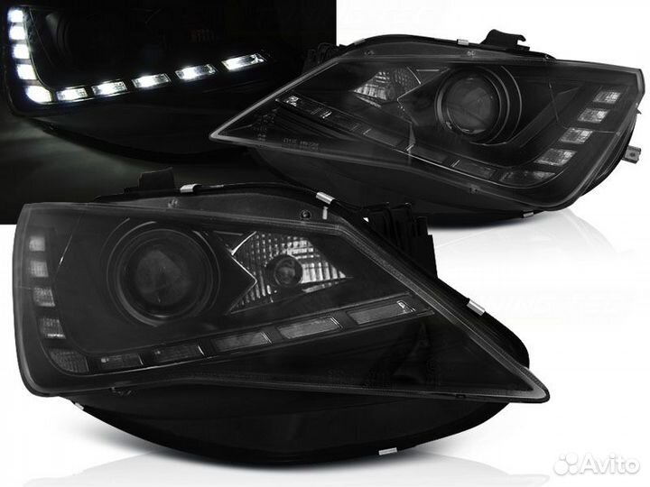 Seat Ibiza 4 (12+) Фары c дхо lpse30