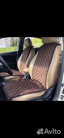 Накидки на сидения алькантара