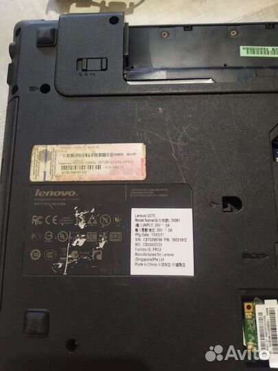 Lenovo на запчасти