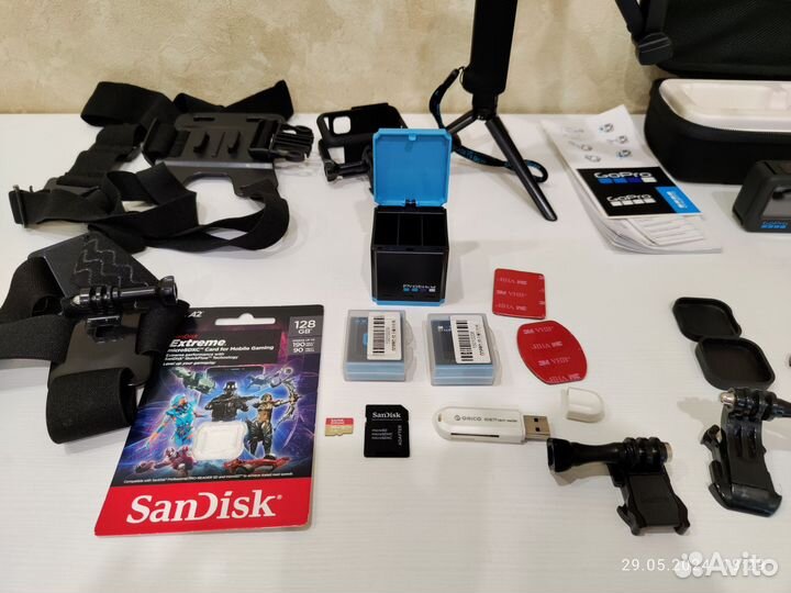 Экшн-камера GoPro hero 10 Black комплект