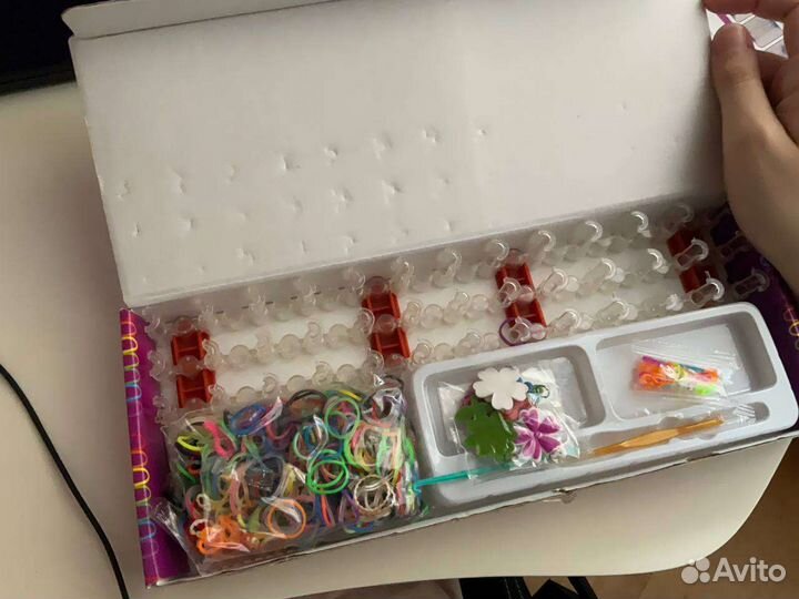 Набор для плетения браслетов из резинок