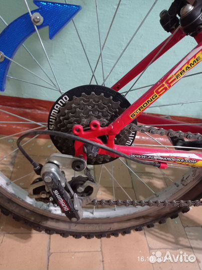 Велосипед горный подростковый