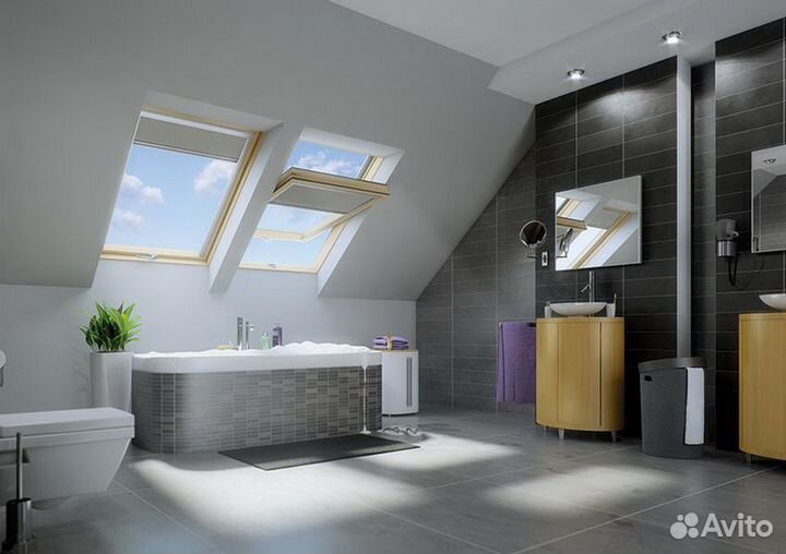 Мансардные окна Факро