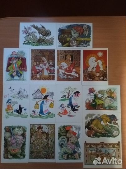 Наборы детских открыток