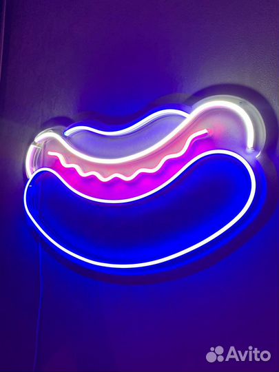 Вывески из гибкого неона