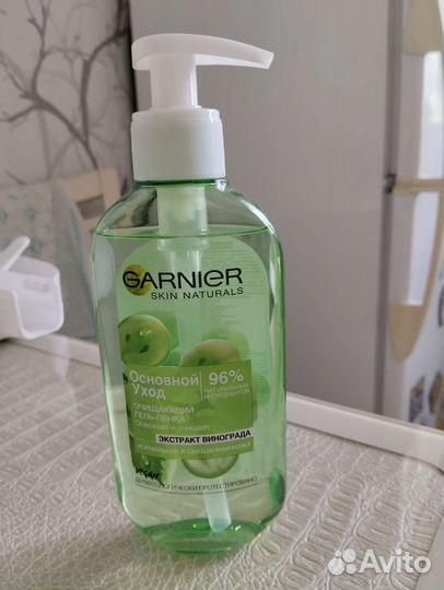 Очищающий гель-пенка Гаренье