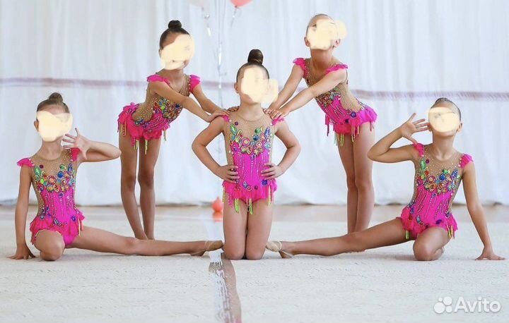 Групповые купальники для худож. гимнастики