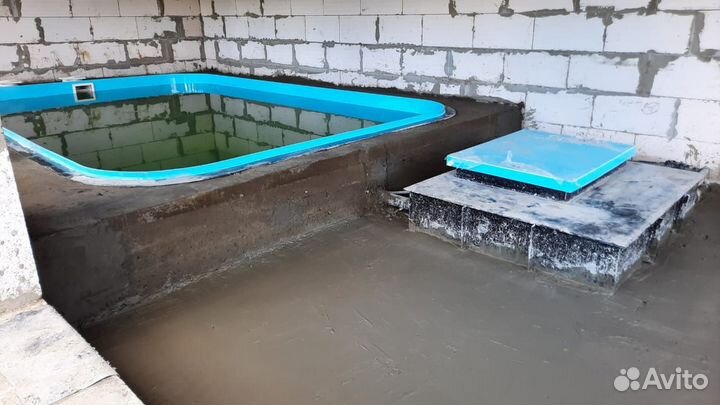 Пластиковый бассейн