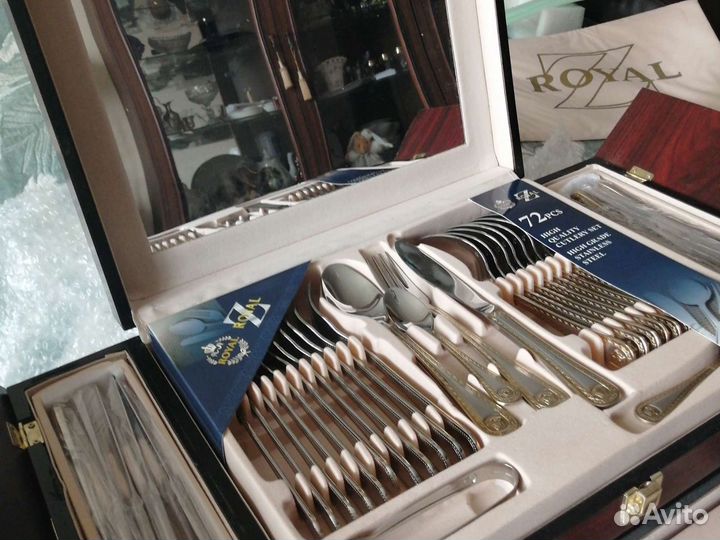 Набор столовых приборов новый