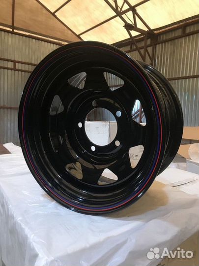 Диск R16x7 5x139.7 ET+20 CB110.1 черный