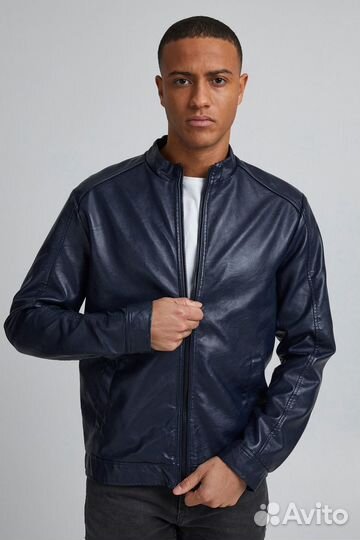 Куртка мужская эко-кожа 52-54 новая Blend Дания