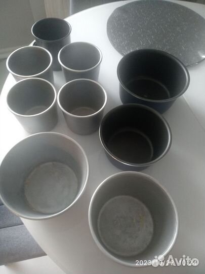 Формы для кексов/куличей