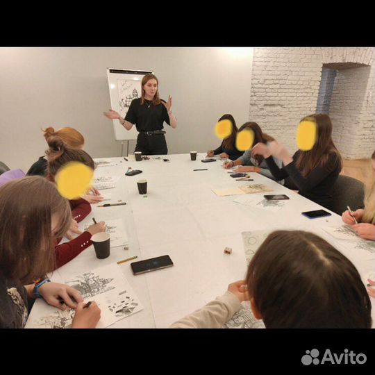 Преподаватель по рисованию для детей и взрослых