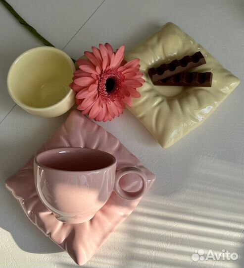 Чашка с блюдцем