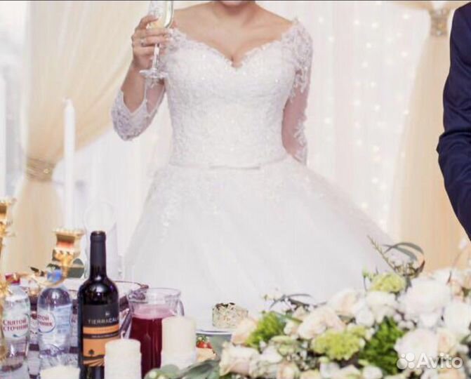 Свадебное платье 44-48