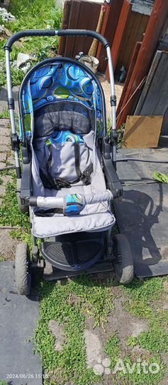 Коляска 3 в 1 бу