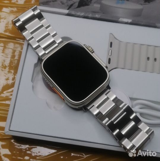 Смарт часы Apple watch 8 Ultra 49mm LUX качества