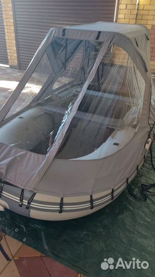 Лодка пвх Гладиатор С370 с прицепом