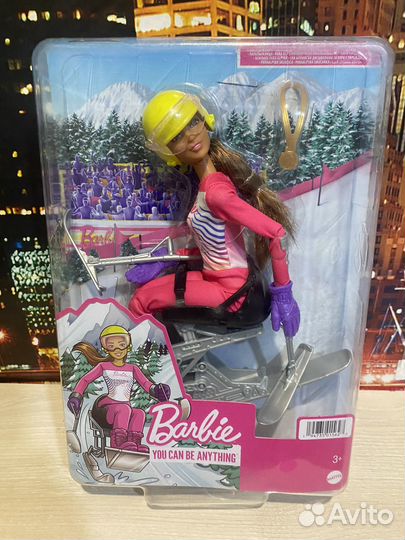Кукла Barbie Лыжник-паралимпиец HCN33