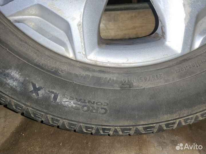 Литые диски R16 с летней резиной