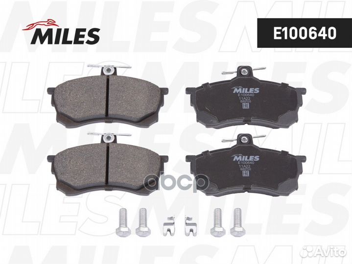 E100640 Колодки тормозные mitsubishi carisma 1