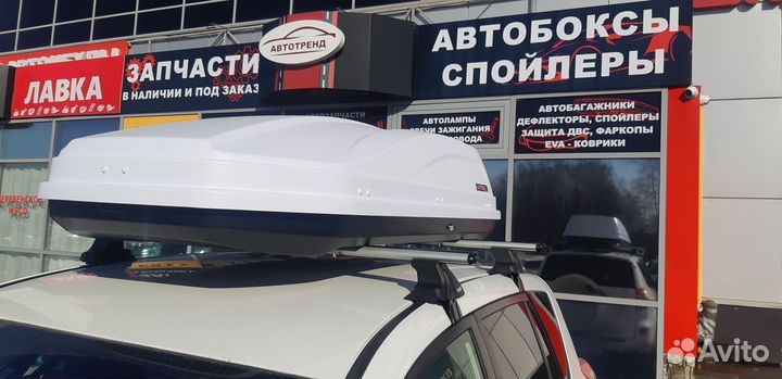 Установка автобагажников и боксов