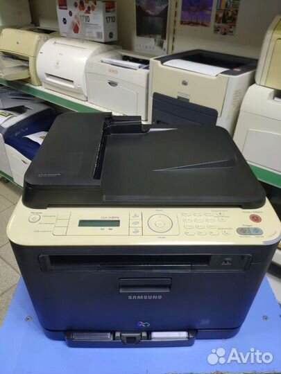 Мфу лазерный цветной samsung clx 3185fn