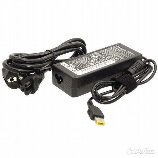 Зарядка для ноутбука Lenovo 20V 4.5A прямоугльный