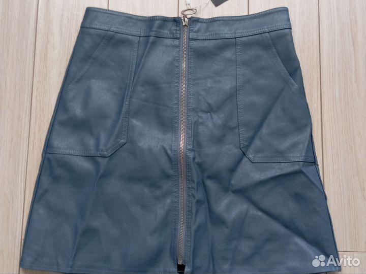 Кожаная юбка
