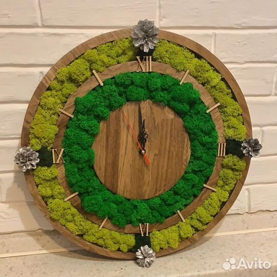 Картины, озеленение мхом