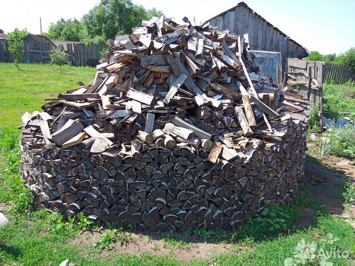 Дрова березовые колотые