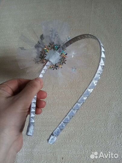 Новогодняя корона к костюму принцесса или снежинка