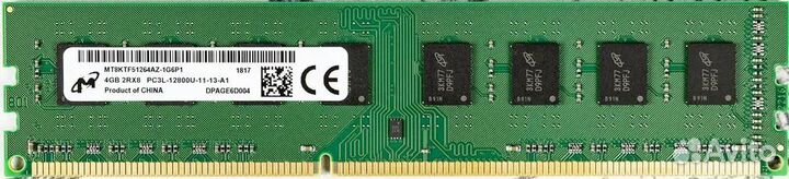 MT8KTF51264AZ-1G6P1 DDR3 4GB 1RX8 PC3L-12800U-11-1
