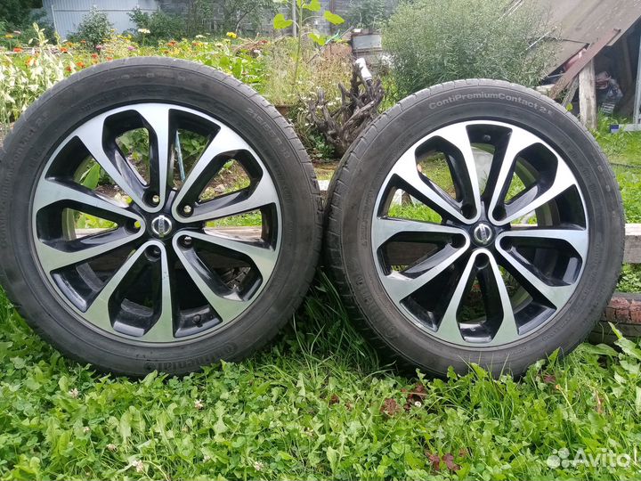 Колеса на nissan qashqai r18