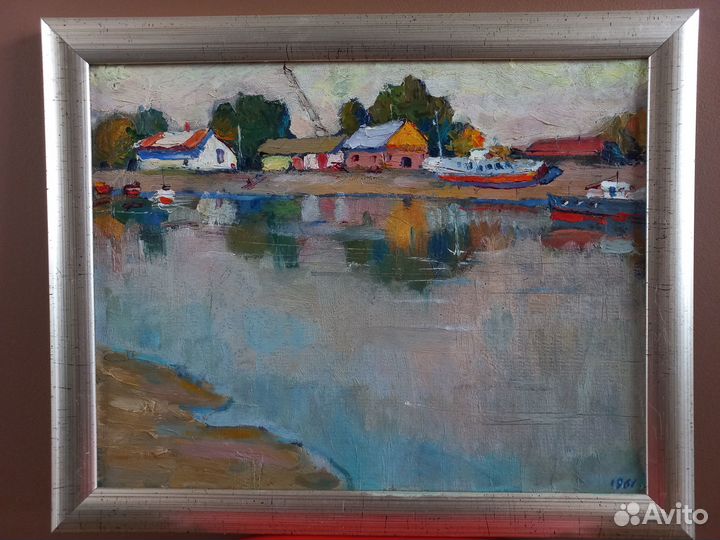 Картина маслом. Пейзаж